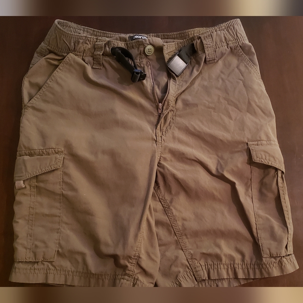 Mens Olive Green Shorts